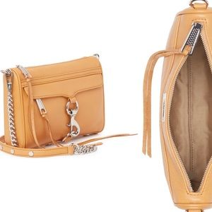 Rebecca minkoff tan mini Mac